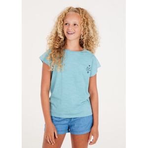 Protest Prtbana Jr – T shirt Meisjes – Korte mouwen – Ronde hals – Vision Blue