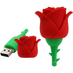Roos usb stick 16GB – bloem - 1 jaar garantie – A graden klasse chip