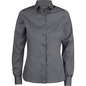 Printer HEMD POINT LADY 2263016 - Staalgrijs - XL