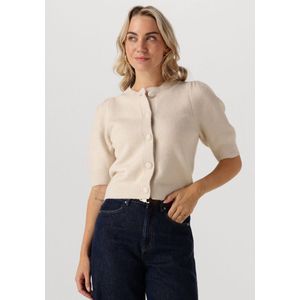 Notre-V Nv-golda Truien & vesten Dames - Sweater - Hoodie - Vest- Ecru - Maat S