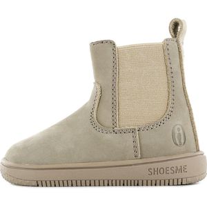 Baby | Enkelboots | Meisjes, jongens | BEIGE | Leer | Shoesme | Maat 19