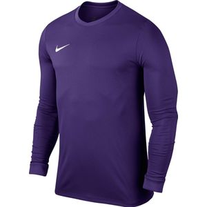 Nike Park VI LS Teamshirt Heren Sportshirt - Maat XL - Mannen - paars/wit