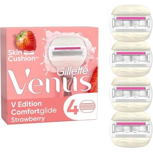 Comfortglide Strawberry Navulmesjes voor Vrouwen - 5 Mesjes voor een Gladde en Zachte Scheerbeurt