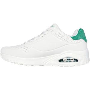 Skechers Street Uno - Suited on Air Herensneakers 183004 WGR wit groen