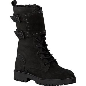 Omoda 690 Veterboots - Laarzen Met Veters - Meisjes - Zwart - Maat 28