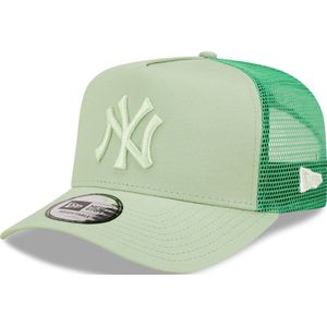 New Era Tonal Mesh Trucker cap NY Yankees - Fluor Green