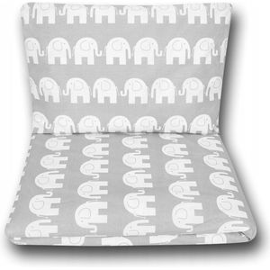 Kinderbeddengoed 100x135 cm Katoen - 2-delige set