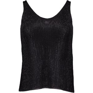 Joseph Ribkoff - Sprankelende V-hals Tanktop - Zwart - Dames
