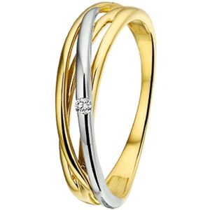 Ring Diamant 0.02ct H Si