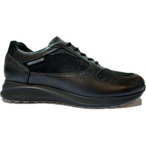 Mephisto Veterschoen Sneaker Davis Zwart Verwisselbaar Voetbed - 11½ / 46½