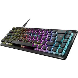Compact Draadloos Gamingtoetsenbord met RGB Verlichting en Optische Schakelaars