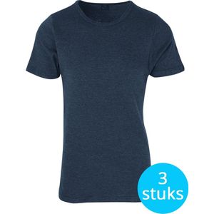 Gotzburg heren T-shirt met O-hals (1-pack) - middenblauw - Maat: XL