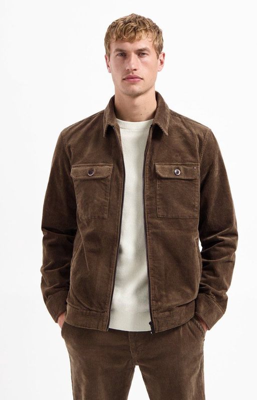No Excess - Overshirt - Taupe - Corduroy