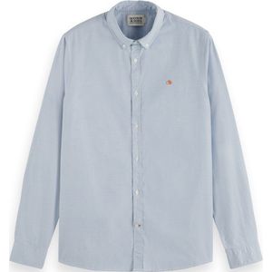 Scotch & Soda SEASONAL ESSENTIALS OXFORD SHIRT Heren Overhemd - Maat XL