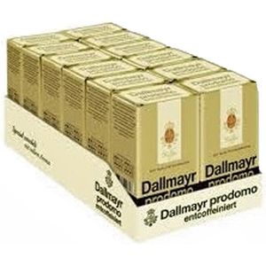 Dallmayr - Prodomo Cafeïnevrij Gemalen koffie - 12x 500g