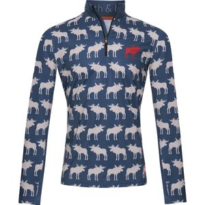 Gareth & Lucas Skipully The Eighty-One - Heren XL - 100% Gerecycled Polyester - Midlayer Sportshirt - Wintersport