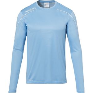 Uhlsport Stream 22 Voetbalshirt Lange Mouw Heren - Hemelsblauw / Wit | Maat: 2XL