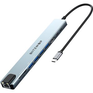 USB Hubs 10 in 1 - USB3.0/2.0 - Type-C - Zilver