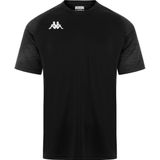 KAPPA - 4TEAM - Trainingsshirt - Zwart - Interlockstof