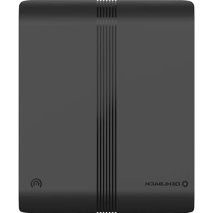 Audio binnenantenne voor DAB+ radio-ontvangst - binnenantenne met versterker F-stekker en USB-voeding - zwart - beste kwaliteit.