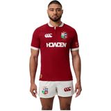 Canterbury Heren Britse en Ierse Lions Players Jersey, Red Dahlia, 2X-Large