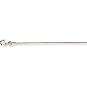 Glow ketting - zilver - slang 1 mm - 45 cm