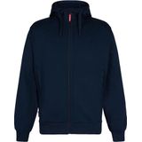 F. Engel 8023 Sweatshirt With Hood Blue Ink maat L