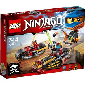 LEGO NINJAGO Ninja Motorachtervolging - 70600