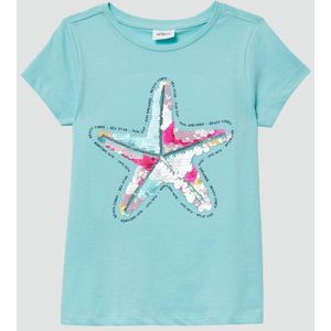 T-shirt - Wendepailletten - Katoen - A-Shape - Kind