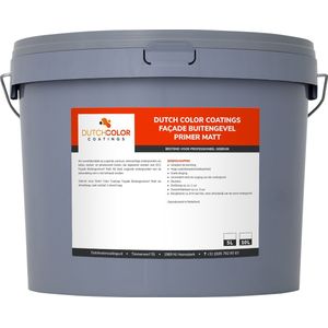 DCC Façade Buitengevel Primer Matt - 5L - RAL 9010 Zuiverwit