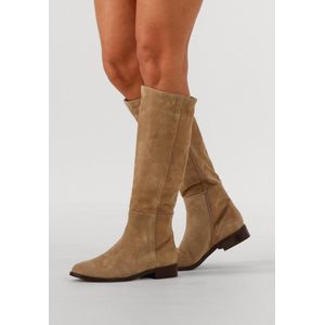 Notre-V - 3496 - Laarzen - Taupe - Suède - Dames - Rits - Winter
