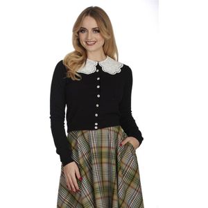 Banned - Polly Cardigan - XL - Zwart