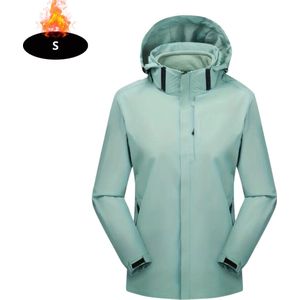 Livano Windjas Dames - Parka - Lente & Herfst - Jas - Volwassen - Windjack - Windbreaker - Outdoor - Lichtgroen - S