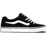 Vans Caldrone-schoen voor dames | Chunky Low-Top Fashion Sneakers met Retro-geïnspireerde stijl, Suede/Mesh Zwart/Wit, 36.5 EU