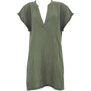 Sunflair - Strandjurk - Kaki - 100% katoen - L