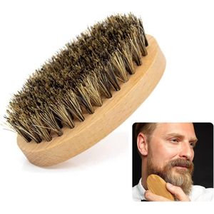 Baardborstel - Wildzwijnharen - Beukenhout - Middelgrote baard