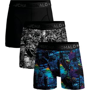 Muchachomalo Boys Boxershorts - 3 Pack - Maat 146/152 - 95% Katoen - Jongens Onderbroeken