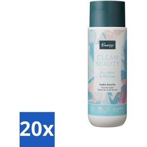 Kneipp - Douchegel - Clean Beauty - Algen & Zeezout - 200 ml - Bulkverpakking - 20 stuks
