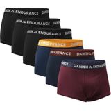 DANISH ENDURANCE - Korte Boxershorts - Meerkleurig - 6 pack