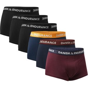 DANISH ENDURANCE - Korte Boxershorts - Meerkleurig - 6 pack