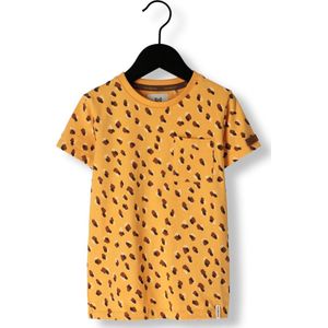 Koko Noko R-boys 3 Jongens T-shirt - Warm yellow - Maat 92