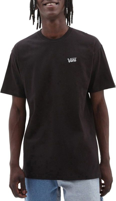 Men’s Short Sleeve T-Shirt Vans Mini-Script B Black