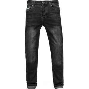 JOHN DOE DENIM BLACK USED KEVLAR JEANS-36/36 - Maat - Broek