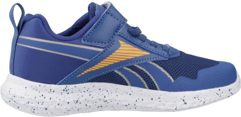Reebok Jongens Rush Runner 5 Elastic Lace & Top Strap Sneakers, Twilightblue Electricamber Ftwrwhite, 27.5 EU