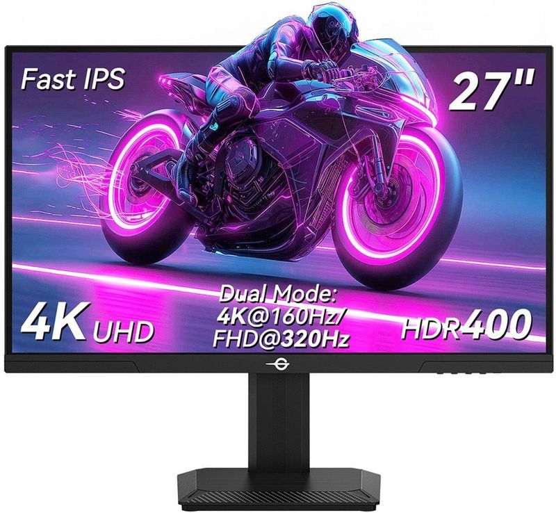 TITAN ARMY P2712V Flat 16:9 Fast IPS UHD 160Hz Dual mode FHD 320Hz Gaming monitor