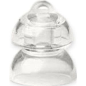 Horend Goed - Minifit Power Dome - Gehoorapparaat - Zwart - Comfortabele Pasvorm