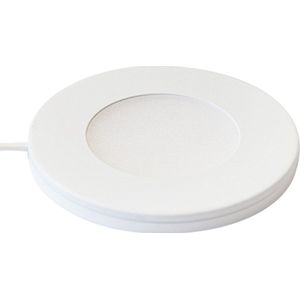 Magnetische in- & opbouw spot set - 1-pack - Plug & Play - warm wit - 2700K - 2,2W - keukenverlichting - kastverlichting - LED Inbouwspot (Ø56mm) - led spot - spotjes
