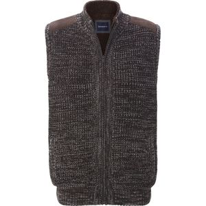 Babista - MAIALESSI - Gebreide Bodywarmer - Donkerbruin