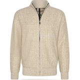 Cappuccino Italia - Heren Sweaters Bounded Jacket Beige - Beige - Maat M