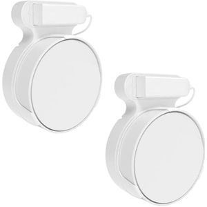 Wandhouder voor WiFi 6 Router met Kabelmanagement - Eenvoudige en Robuuste Oplossing (Wit, 2 Stuks)